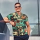 thumbnail image 4 of Balery Retro Pop Art Collage Camisa Polo de Hombre con Estampado, de Manga Corta y Tejido Medio, Camisa Tipo Golf Polo-3X-Large, 4 of 6
