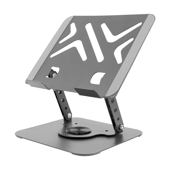 Laptop Stand for Desk, Adjustable Computer Stand with Hollow Heat Dissipation, Strong Load Capacity, Thickened Double Rod Support, AR Mechanical Shaft, for 10"-17" Laptops, Gaming & Office Companion