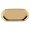Golden, variant on YAHHU Nordic Style Stainless Storage Tray Cosmetics Jewelry Cake Plate for Office Desks (Rainbow L) - 9.1 inches / 23.0 cm