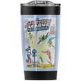 thumbnail image 1 of Justice League Vintage Cover 12 Stainless Steel Tumbler 20 oz Coffee Travel Mug/Cup, Vacuum Insulated & Double Wall with Leakproof Sliding Lid | Great for Hot Drinks and Cold Beverages, 1 of 7