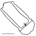 thumbnail image 2 of BeckArnley 037-4889 Plenum Gasket Set, 2 of 4