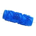 thumbnail image 1 of Freer 5'' Embossed Paint Roller Sleeve Tool Wall Painting Tool Wall Stencil Brush Flower Pattern Decor #11, 1 of 7