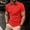 Red, variant on CaiJunJia George Polo Shirt,Mens Golf Shirt Moisture Wicking Dry Fit Performance Sport Short Sleeve Golf Polo Shirts for Men