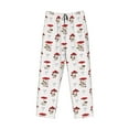 thumbnail image 4 of Goofa Different Mushrooms Printed Soft Pajama Pants for Men, Wide Leg Comfy Casual Lounge Yoga Pants-Small, 4 of 9