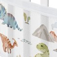 thumbnail image 3 of Sweet Jojo Designs + BreathableBaby Watercolor Dinosaur Dino Multicolor Breathable Mesh Crib Liner Pad, 3 of 6