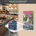 thumbnail image 5 of Yayeee Toggle Light Switch Wall Plate 1-Gang 4.5"x2.7" Home Decorative Outlet Cover, White Vibrant Flowers, 5 of 7