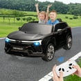 thumbnail image 4 of Towallmark 24V 2-Seater SUV Officially Licensed Chevrolet Blazer Ride On Car Toy w/Parent Remote Control, 3 Speeds, Wireless Music, MP3 Player, Electric Car for Kids Ages 3-8, Black, 4 of 6