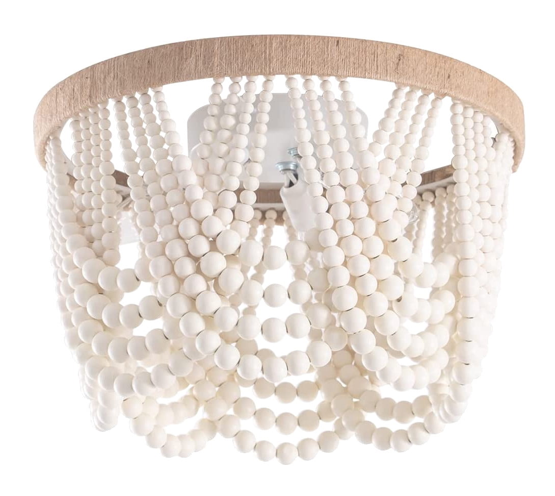 Aiwen Stylish Beads Chandelier, Modern Creative Ceiling Light for Living Room Bedroom Kitchen