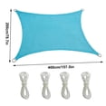 thumbnail image 3 of Sun Shade Outdoor Sun Shade Cover Protective Shelter For Patio Garden Pool Protective Cover, 3 of 5