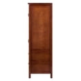thumbnail image 3 of Pemberly Row Transitional Solid Wood Cupboard in Walnut Finish, 3 of 10