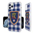 thumbnail image 5 of Real Salt Lake iPhone Plaid Design Clear Case, 5 of 7