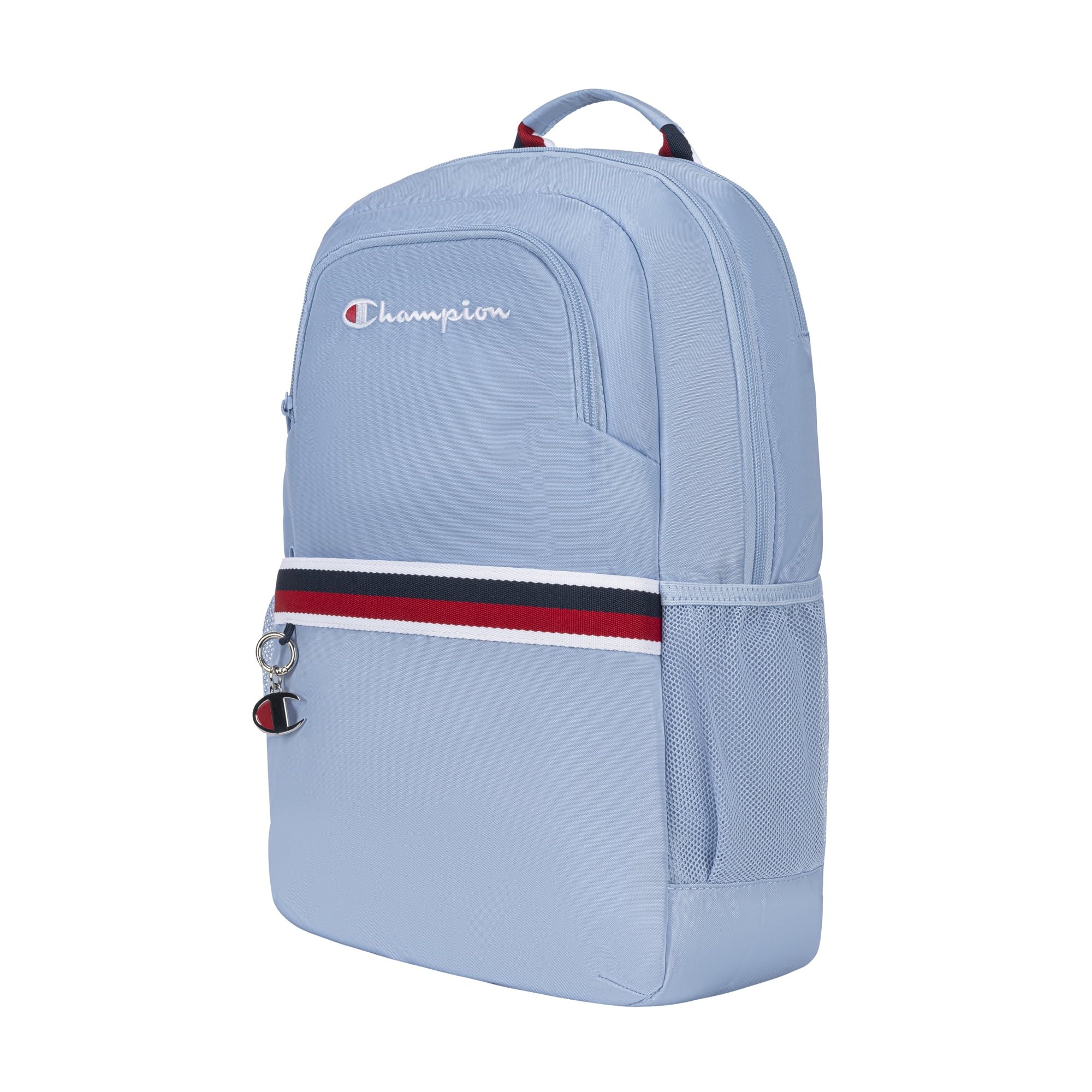 Champion Heritage Unisex Backpack with Laptop Compartment, Light Blue, 18 inch
