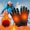 thumbnail image 1 of Usb a Cable Usb Guantes de Calefacción Eléctrica de Invierno Al Aire Libre Esquí Guantes Calientes Pantalla Táctil Guantes para Invierno, 1 of 9