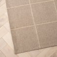 thumbnail image 3 of SAFAVIEH Martha Stewart Micro Loop Asia Checkered Area Rug, Natural/Beige, 4' x 6', 3 of 10