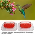 thumbnail image 3 of Comederos Para Colibríes De Ventana, Resistentes A La Lluvia, 2 Uds., Comederos Coloridos Para Colibríes Para Exteriores, 3 of 7