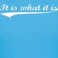 thumbnail image 3 of CafePress - IT IS WHAT IT IS #2 Women's Dark T Shirt - Women's Traditional Fit Dark T-Shirt, 3 of 4