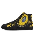 thumbnail image 3 of Let It Be Hippie High Top Canvas Shoes Sneakers Black Size 4.5, 3 of 7