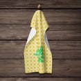 thumbnail image 4 of Carolines Treasures BB7184KTWL Basil on Basketweave Kitchen Towel 15 X 28" multicolor, 4 of 4