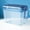 Blue, variant on Feng Shui Import Mini Manual Paper Shredder for Home Office,Hand Crank Desktop Shredder for Credit Cards,Portable A6 Shredder with Transparent Body