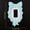 Blue, variant on Cute Princess Wall Decorative Panel - Adhesive Decor for Light Switches and Outlets
