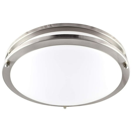 Luxrite Led Flush Mount Ceiling Light 14 Inch Dimmable