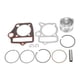 thumbnail image 1 of Juego De Juntas De Anillos De Pistón, Kit De Reconstrucción De Pistón De Motor Estándar Estricto De Metal, Ajuste Perfecto De 52,4 Mm De Diámetro Para 110 125 ATV Dirt, 1 of 7