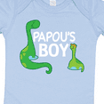 thumbnail image 4 of Inktastic Papou's Boy Grandson Dinosaur Boys Baby Bodysuit, 4 of 5
