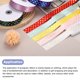 thumbnail image 5 of Cintas de Grosgrain de 50 Yardas 1-1/2 Pulgadas con Puntos Dorados Negros para Manualidades, Envoltura de Regalos, Bodas, 5 of 7