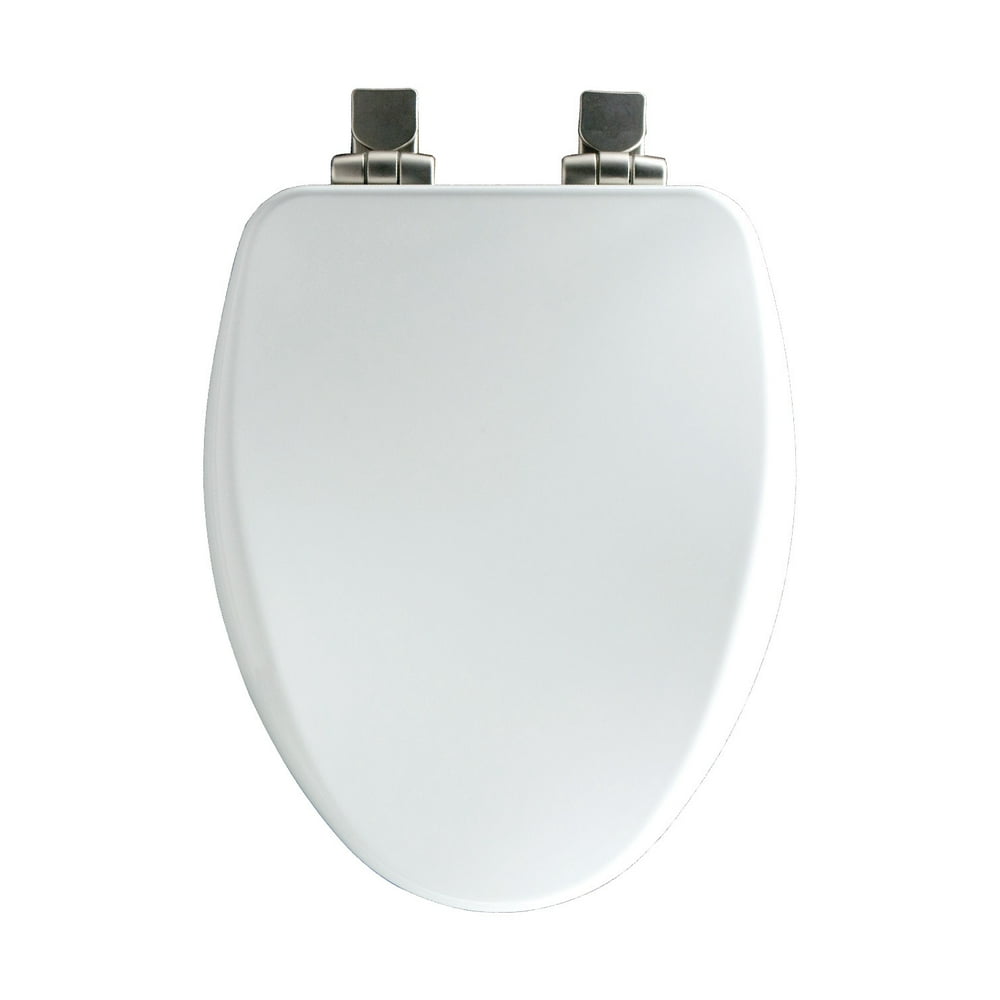 Bemis 19170NISL Wood Elongated SlowClose Toilet Seat, Available in