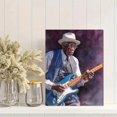 thumbnail image 2 of Jazz Musician Portrait Canvas Wall Art，Vintage Music Decor for Living Room Bedroom Office Bar Studio, 2 of 8