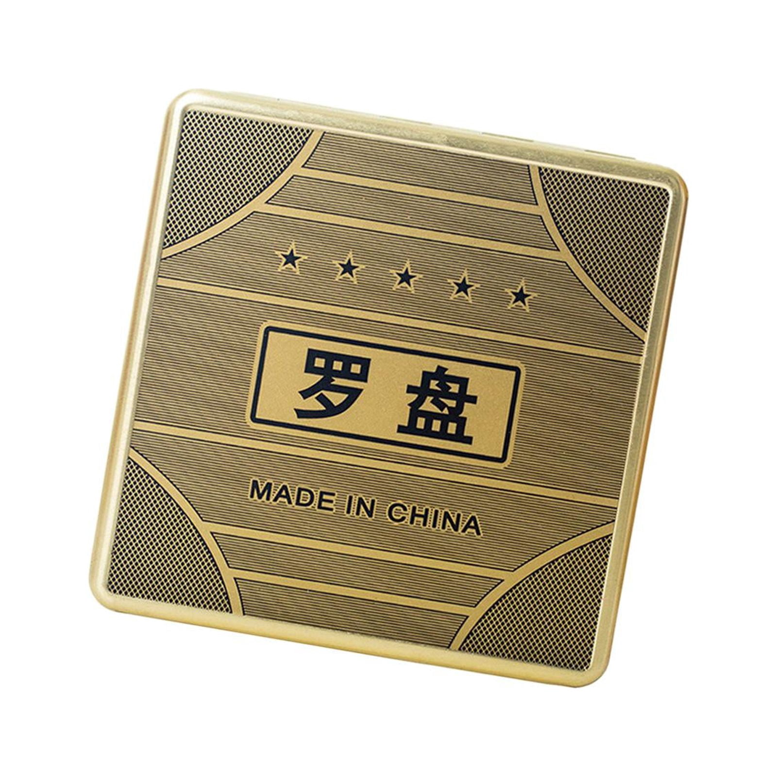 Feng Shui Compass Luo Pan  Phoenix Camping Survival Compass Vintage Ancient Chinese Compass for Outdoor Activities Tool 15cm