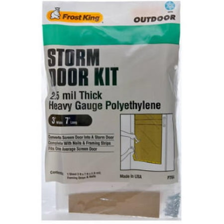 Exterior Storm Door Kit, 3 x 7-Ft. (Best Quality Storm Doors)