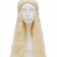 thumbnail image 3 of SUCS Brazilian Virgin Hair Full Lace Cap Band Human Hair Wigs For Black Women Daenerys Targaryen Wig Hair Women Masquerade(2Pack), 3 of 4