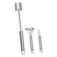 thumbnail image 1 of Accesorios para pelar maíz, pelador de mazorcas de maíz, fácil de usar, con mango ergonómico, herramienta de cocina de acero inoxidable para regalo Conjunto estilo A, 1 of 8