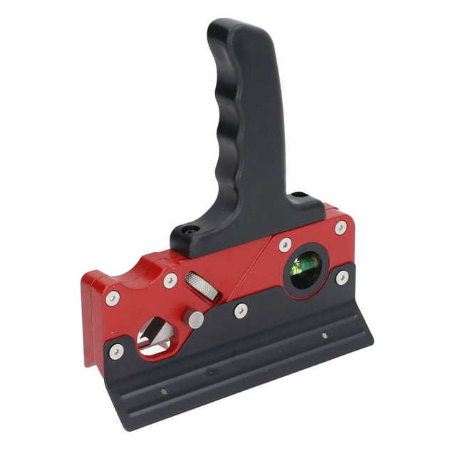 Cepilladora Manual Para Carpintería De aleación De Aluminio, Mano De Obra Fina, Profundidad De Corte Ajustable, Fácil De Instalar, Para Recortar Esquinas Con Cepillado Rápido