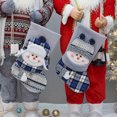 thumbnail image 6 of Christmas Indoor Decorations, Hwkond Christmas Knitted Bags, Fabric Christmas Decorative Socks, Three-dimensional Snowman Decorative Gifts, Candy BagsUp to 60% Off Clearance Sale, 6 of 7