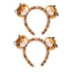 thumbnail image 1 of 2 diademas de piel sintética con orejas de tigre, diadema de peluche con orejas de tigre, adorables diademas de imitación de tigre, 1 of 7