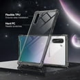 thumbnail image 4 of Samsung Galaxy Note 10 Hybrid TPU Clear Case Transparent Bumper Protector, 4 of 6