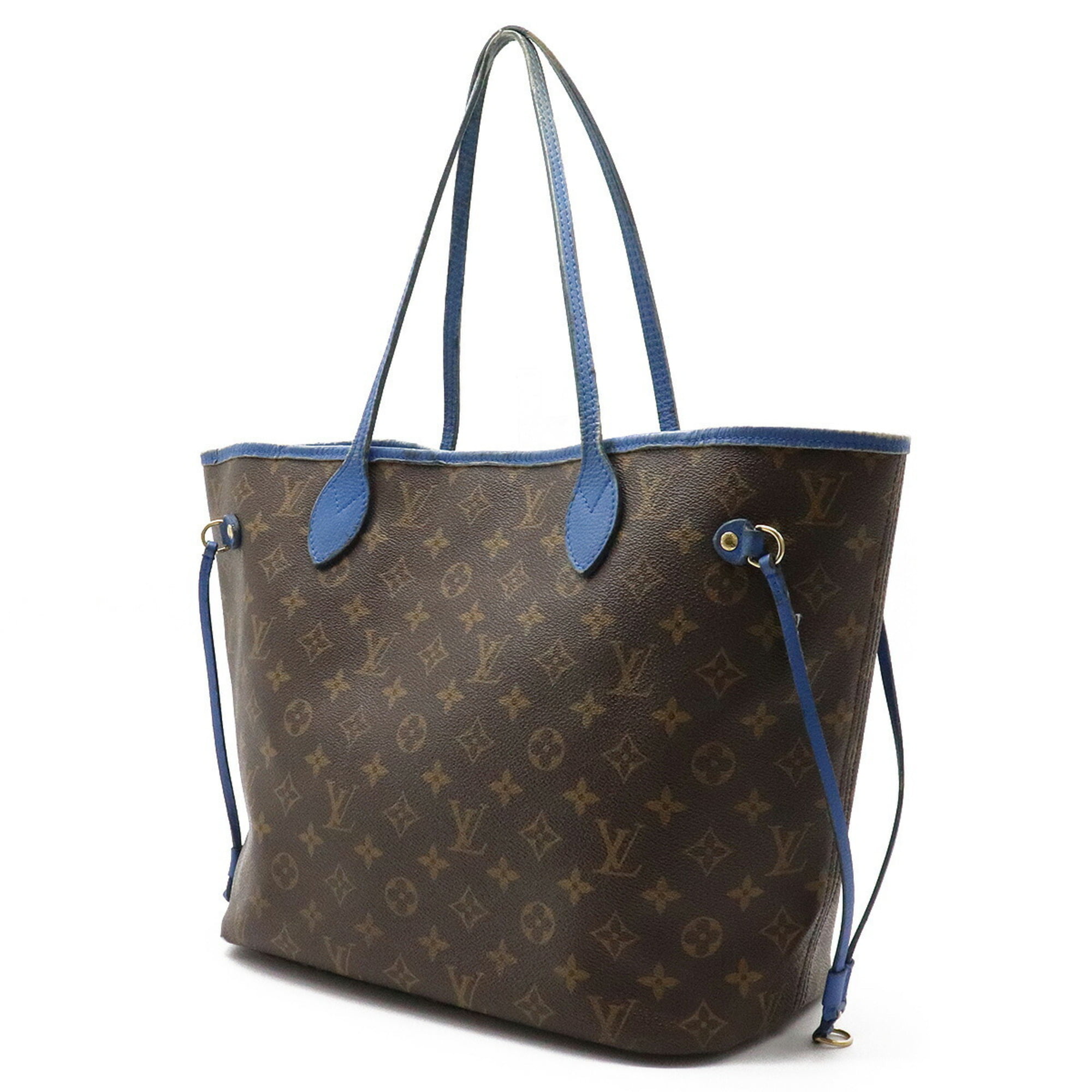 Louis Vuitton - Authenticated Neverfull Handbag - Leather Green for Women, Good Condition