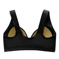 thumbnail image 3 of Wdgfv Daisy Bras for Women Comfort Front Closure Underwire Support Bra for Women with Wicking Black 40, 3 of 4