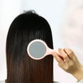 thumbnail image 5 of 1pc Women Comfortable Airbag Hair Comb for Straight Curly Thick Thin Hair Pink ABS TPR, 5 of 6