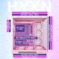 thumbnail image 4 of Gabinete para PC HYXN H1 ATX Mid-Tower con 7 ventiladores PWM ARGB, Type-C, rosa, 4 of 9