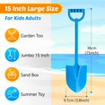 thumbnail image 2 of Palas de playa para niños Dsmile, 4 piezas, 38 cm, juguetes coloridos para exteriores, 2 of 5