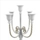 thumbnail image 2 of 2X Candelabro de 5 Candelabro Candelabro Vintage DecoracióN de Fiesta de Boda DecoracióN de Mesa Vintage,, 2 of 4