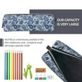 thumbnail image 5 of Honeii Blue Paisley Pattern Vintage Pattern Pencil Case, Pencil Pouch, Pencil Case Small, Pencil Pouch Aesthetic, PVC Pencil Pouch, Pencil Bag, Makeup Pouch, 5 of 7