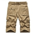 thumbnail image 4 of Npasoilc Pudolla Men's Hiking Cargo Shorts 9" Lightweight Outdoor Work Shorts for Men Travel Golf Camping Casual with 5 Zipper Pockets, 4 of 6