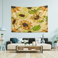 thumbnail image 4 of GZHJMY Blooming Sunflower Tapestry Aesthetic Tapestry for Bedroom Colorful Wall Hanging AestheticFor Room Decor 60" x 51" Inches Gift Decor, 4 of 6