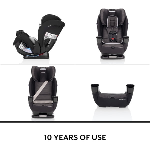 Evenflo All4Stages Slim 4-in-1 Convertible Car Seat, Sanibel