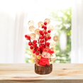 thumbnail image 4 of Artificial Flower Branches Ornament Fall Table Centerpiece for Wedding Decor   13cmx28cm, 4 of 9