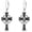 Celtic Cross, variant on Lighthouse Earrings 925 Sterling Silver Natural Abalone Shell Lighthouse Dangle Drop Earrings Abalone Shell Jewelry Gifts for Women